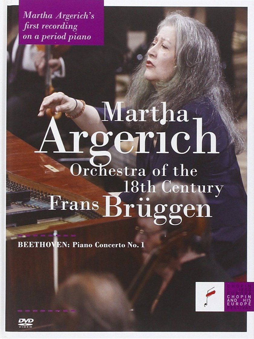 Beethoven Piano Concerto No. 1 Frans Brüggen Orchestra of the 18th Century Martha Argerich DVD