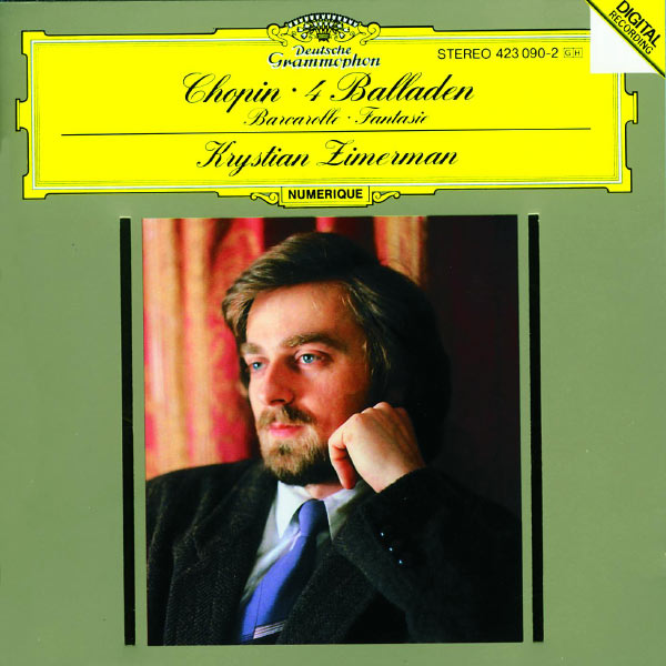 Chopin: 4 Ballades, Barcarolle, Fantasie Krystian Zimerman Deutsche Gramophon