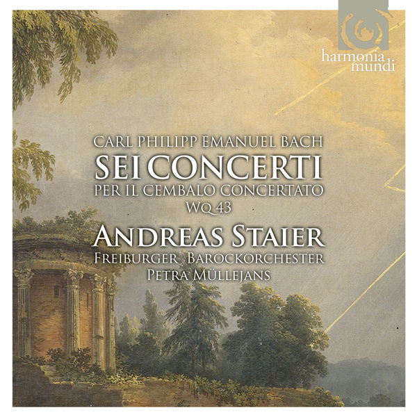 Carl Philipp Emanuel Bach Sei concerti per il cembalo concertato (six harpsichord concertos) Andreas Staier Freiburger Barockorchester Petra Müllejans Harmonia Mundi 24/44