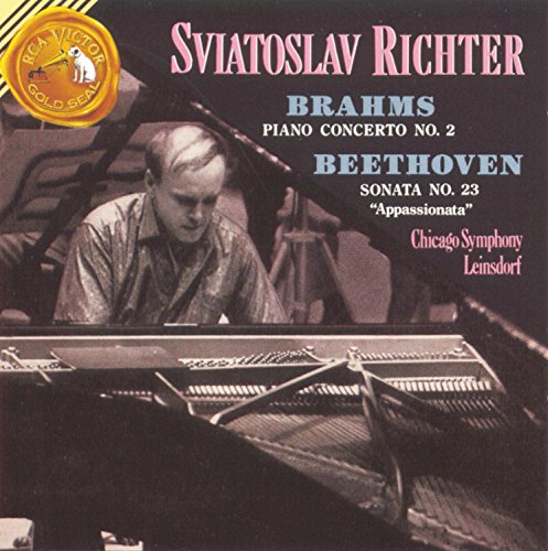 Brahms Piano concerto no. 2 Beethoven Sonata No. 23 Sviatoslav Richter, Erich Leinsdorf - Chicago Symphony RCA
