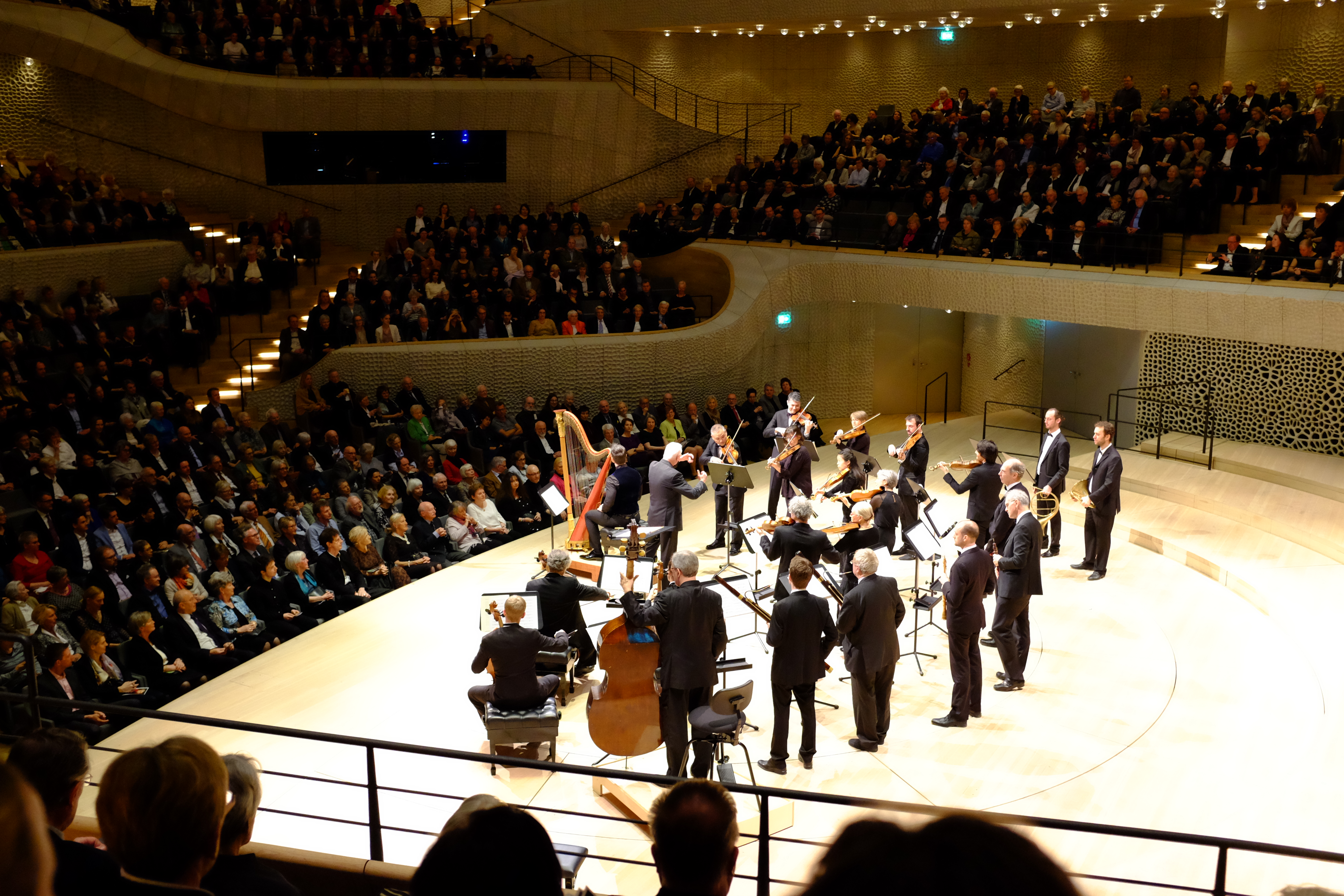 Xavier de Maistre, William Christie, Les Arts Florissants Elbphilharmonie March 26, 2017 (c) Musicophile