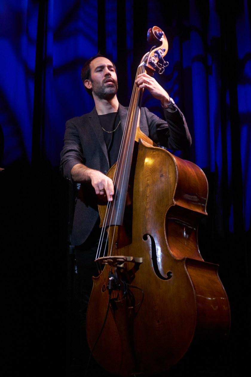 Haggai Cohen Milo with the Omer Klein Trio Live At Moods Jan 18, 2018 (c) Musicophile