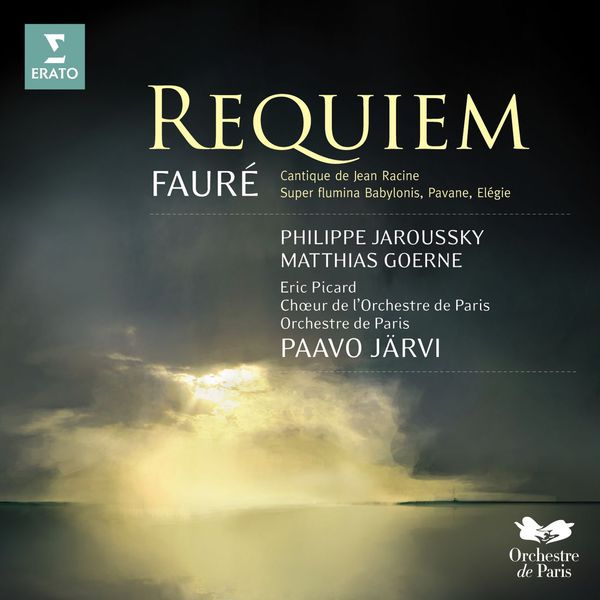 Fauré Requiem Cantique de Jean Racine, Super Flumina Babylonis, Pavane, Elegie Philippe Jaroussky Matthias Goerne, Eric Picard, Choeur de l'Orchestre de Paris, Orchestre de Paris Paavo Järvi 24 48 Erato Warner 2011 24 48